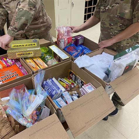 free care packages for military.